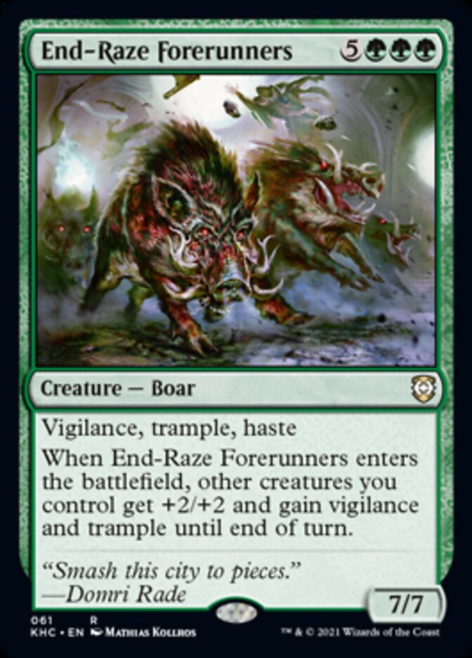 End-Raze Forerunners [Kaldheim Commander] | Devastation Store