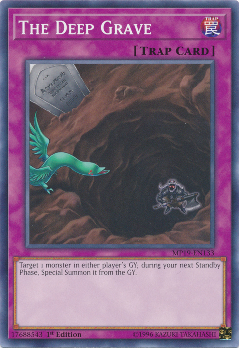 The Deep Grave [MP19-EN133] Common | Devastation Store