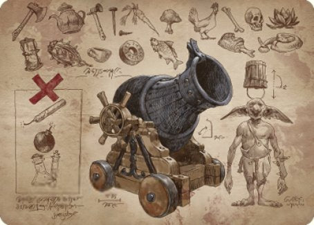 Goblin Charbelcher Art Card [The Brothers' War Art Series] | Devastation Store