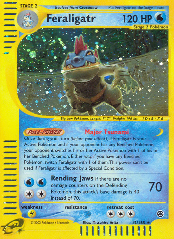 Feraligatr (12/165) [Expedition: Base Set] | Devastation Store