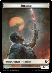 Copy (54) // Human Soldier Double-Sided Token [Commander Masters Tokens] | Devastation Store