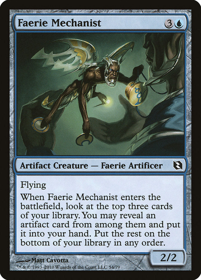 Faerie Mechanist [Duel Decks: Elspeth vs. Tezzeret] - Devastation Store | Devastation Store