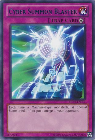 Cyber Summon Blaster (Blue) [DL18-EN017] Rare | Devastation Store