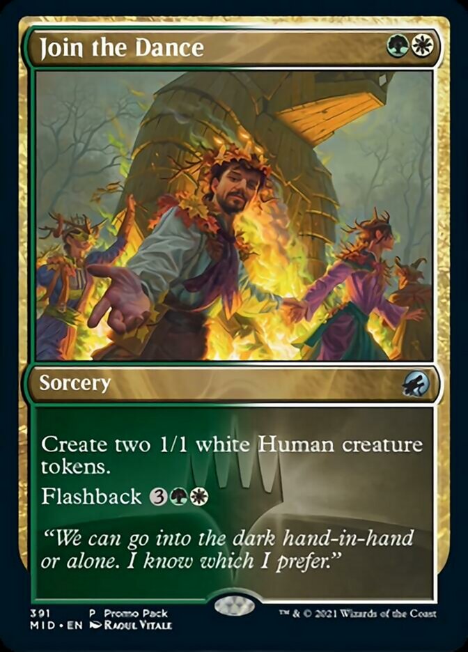 Join the Dance (Promo Pack) [Innistrad: Midnight Hunt Promo Pack] | Devastation Store