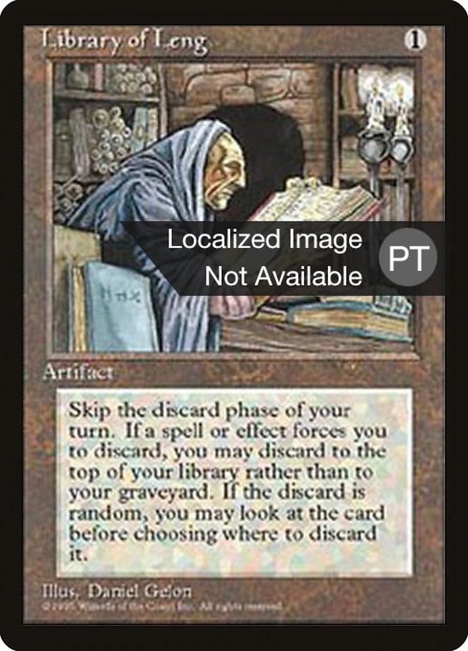 Library of Leng [Fourth Edition (Foreign Black Border)] | Devastation Store