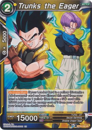 Trunks the Eager [BT10-109] | Devastation Store