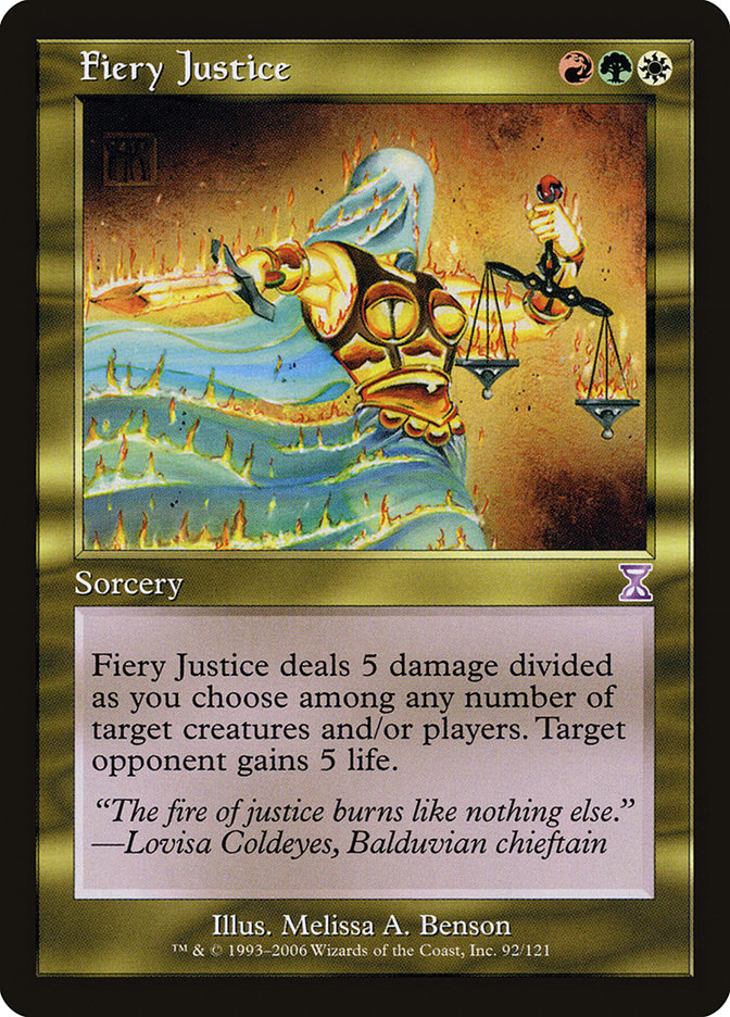 Fiery Justice [Time Spiral Timeshifted] - Devastation Store | Devastation Store