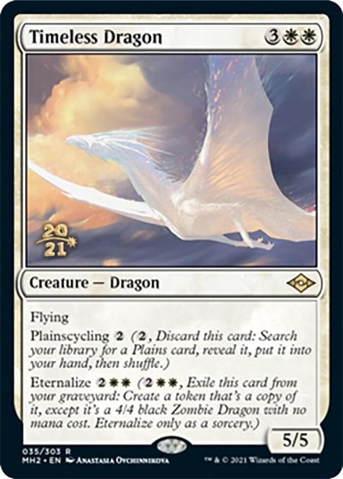 Timeless Dragon [Modern Horizons 2 Prerelease Promos] | Devastation Store