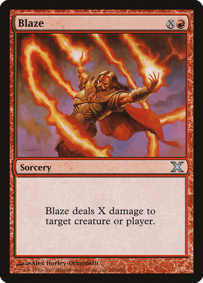 Blaze [Tenth Edition] - Devastation Store | Devastation Store