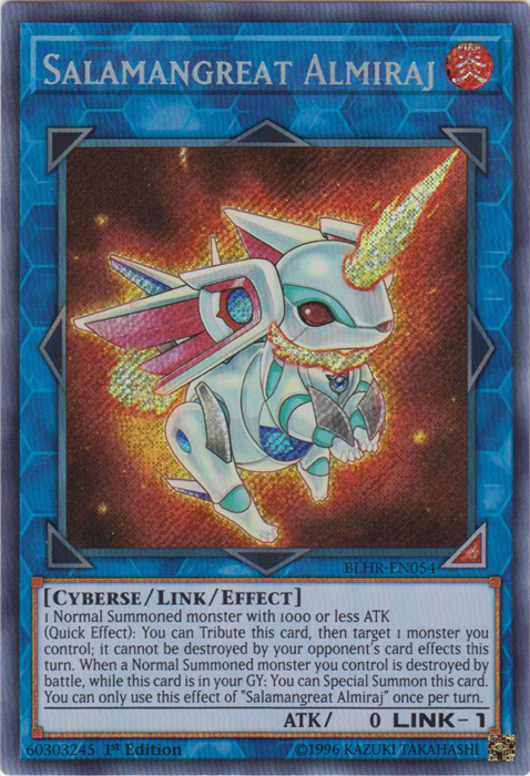 Salamangreat Almiraj [BLHR-EN054] Secret Rare | Devastation Store