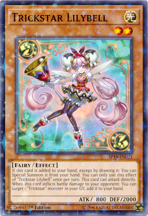 Trickstar Lilybell [SP18-EN021] Starfoil Rare | Devastation Store
