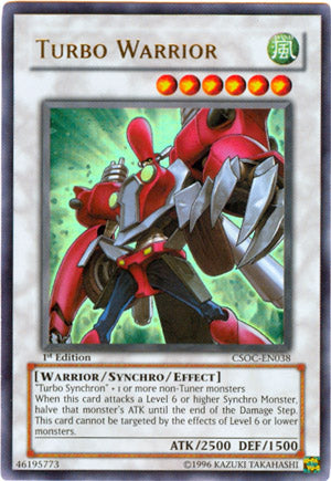Turbo Warrior [CSOC-EN038] Ultra Rare | Devastation Store