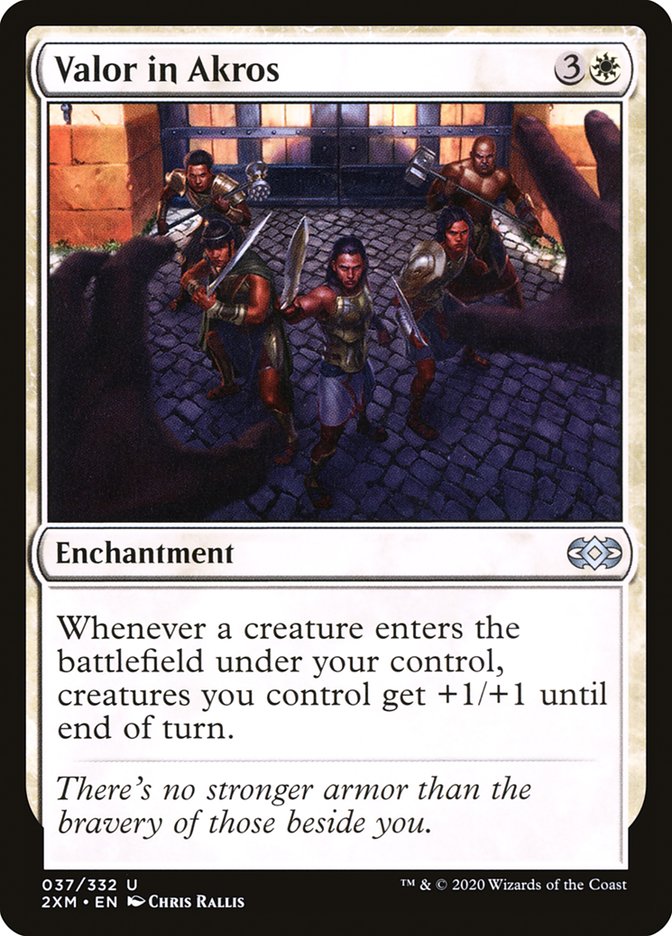 Valor in Akros [Double Masters] | Devastation Store