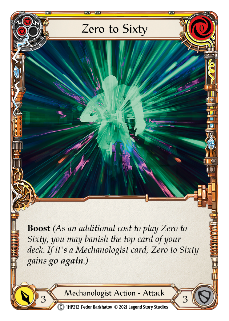 Zero to Sixty (Yellow) [1HP212] | Devastation Store