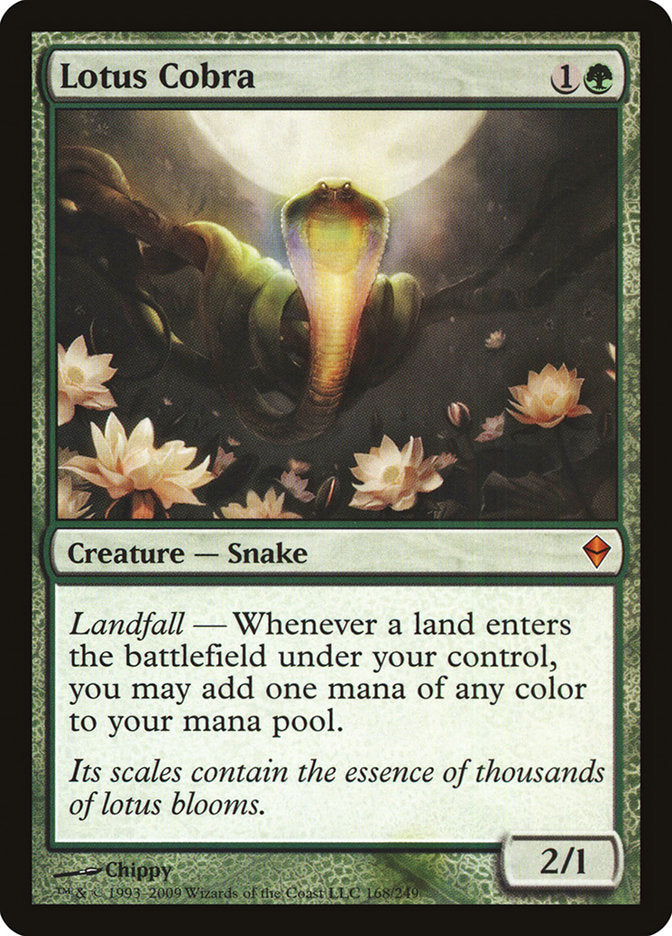 Lotus Cobra [Zendikar] - Devastation Store | Devastation Store