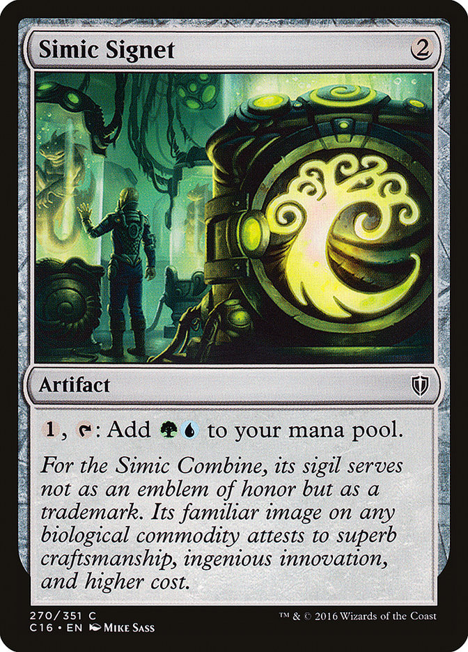 Simic Signet [Commander 2016] - Devastation Store | Devastation Store