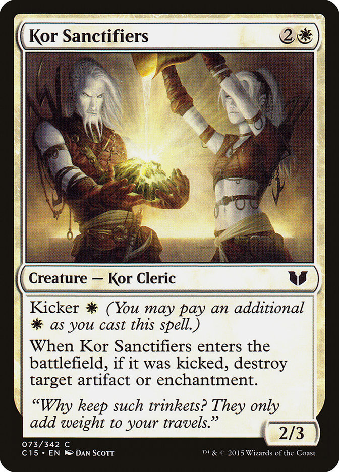 Kor Sanctifiers [Commander 2015] - Devastation Store | Devastation Store