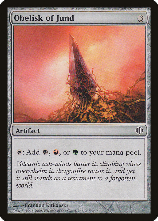 Obelisk of Jund [Shards of Alara] | Devastation Store