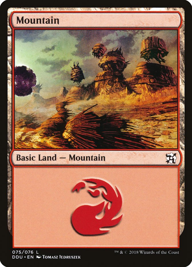 Mountain (75) [Duel Decks: Elves vs. Inventors] | Devastation Store