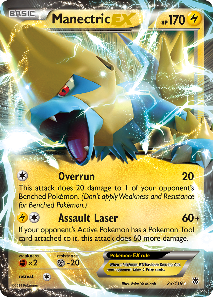 Manectric EX (23/119) [XY: Phantom Forces] | Devastation Store