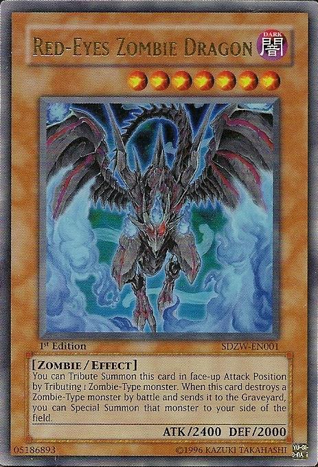 Red-Eyes Zombie Dragon [SDZW-EN001] Ultra Rare | Devastation Store