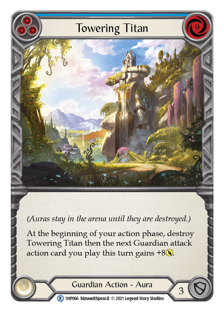 Towering Titan (Blue) [1HP066] | Devastation Store
