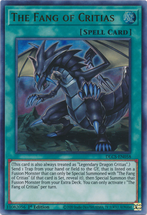 The Fang of Critias [DLCS-EN058] Ultra Rare | Devastation Store