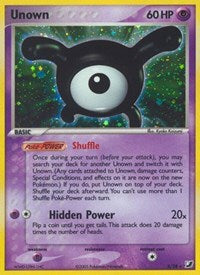 Unown (X) (X/28) [EX: Unseen Forces] | Devastation Store