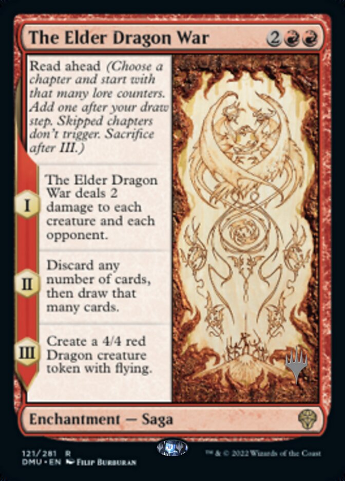 The Elder Dragon War (Promo Pack) [Dominaria United Promos] | Devastation Store