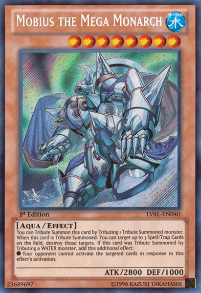 Mobius the Mega Monarch [LVAL-EN040] Secret Rare | Devastation Store