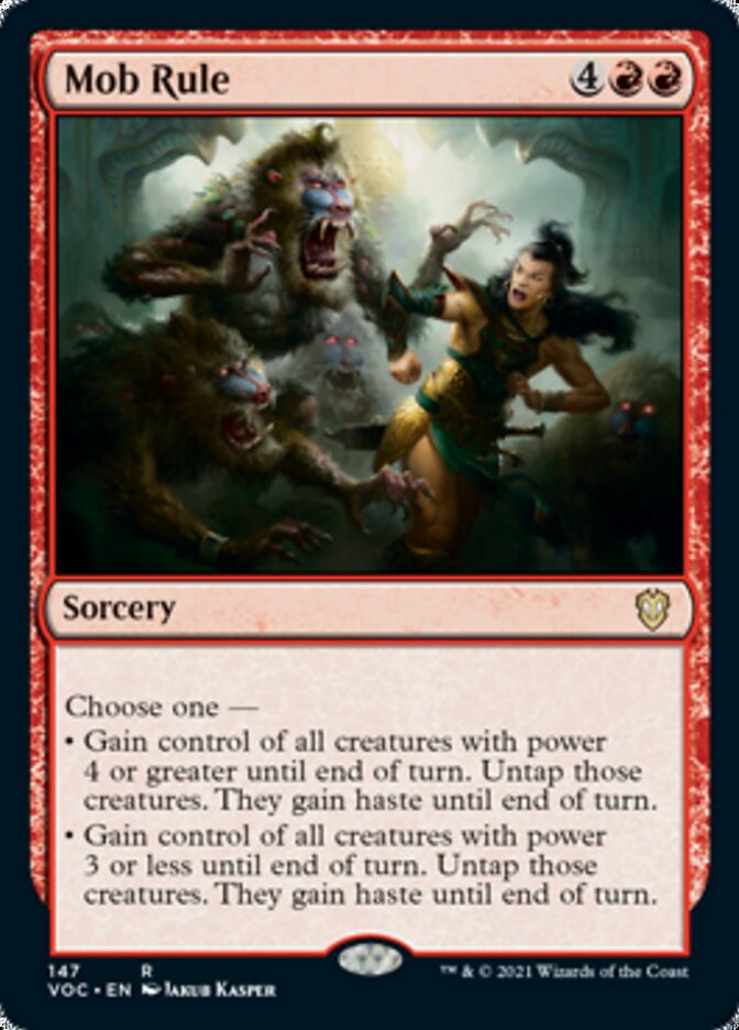 Mob Rule [Innistrad: Crimson Vow Commander] | Devastation Store