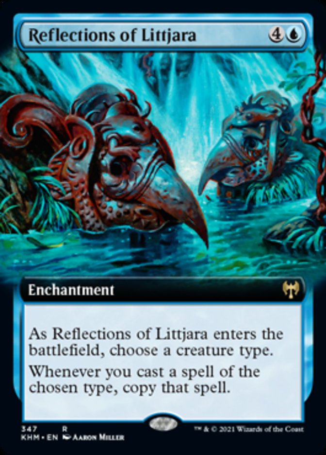 Reflections of Littjara (Extended Art) [Kaldheim] | Devastation Store