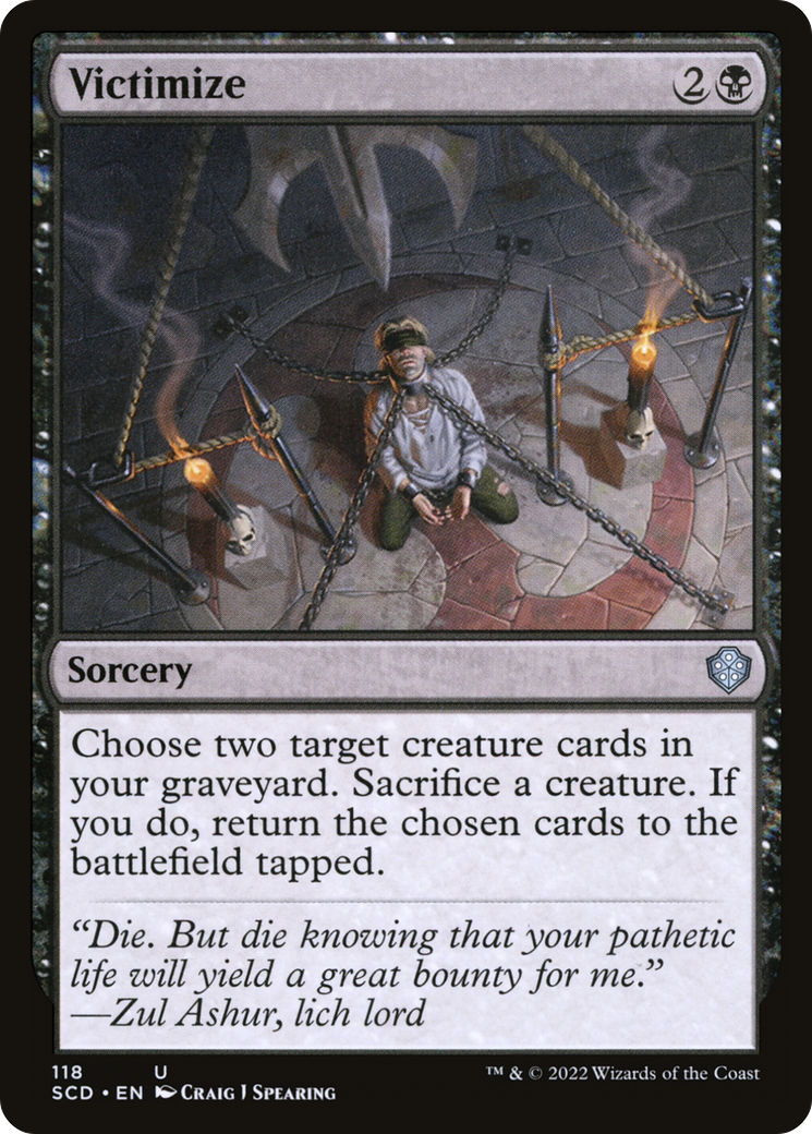 Victimize [Starter Commander Decks] | Devastation Store