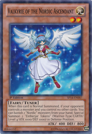 Valkyrie of the Nordic Ascendant [SP14-EN047] Starfoil Rare | Devastation Store