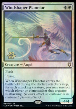 Windshaper Planetar [Commander Legends: Battle for Baldur's Gate Prerelease Promos] | Devastation Store