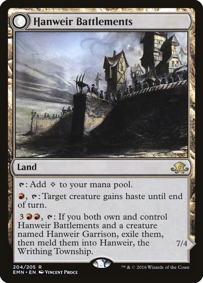 Hanweir Battlements [Eldritch Moon] - Devastation Store | Devastation Store