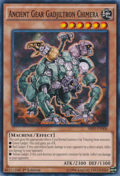 Ancient Gear Gadjiltron Chimera [SR03-EN006] Common | Devastation Store