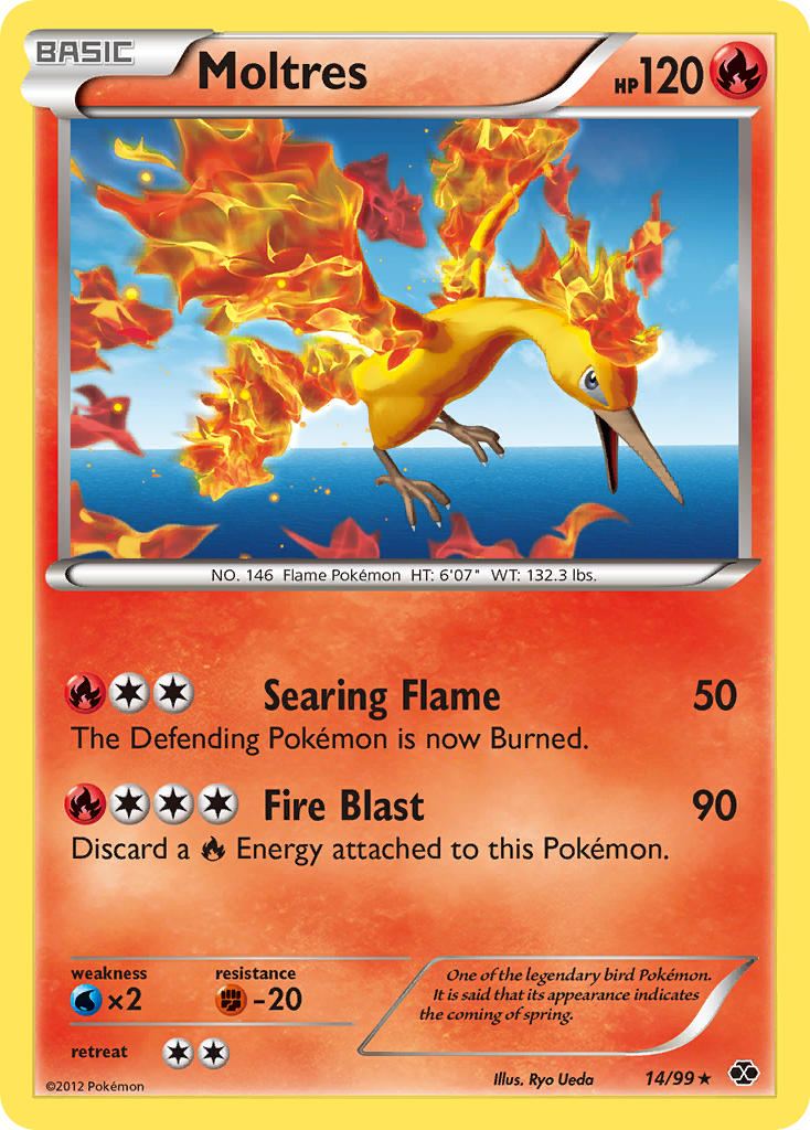Moltres (14/99) [Black & White: Next Destinies] | Devastation Store