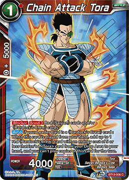 Chain Attack Tora (Common) [BT13-006] | Devastation Store