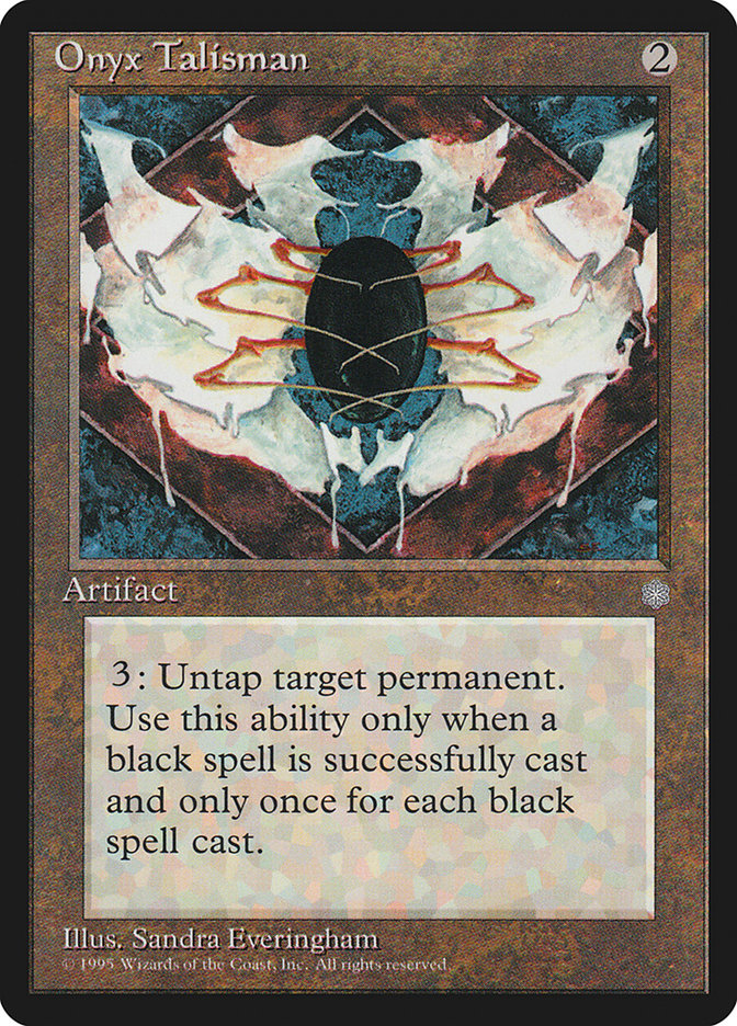 Onyx Talisman [Ice Age] | Devastation Store