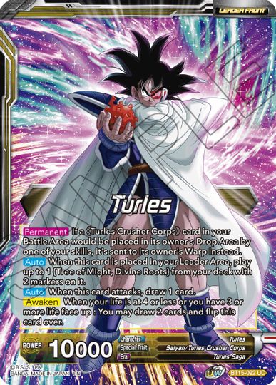 Turles // Turles, Accursed Power (BT15-092) [Saiyan Showdown Prerelease Promos] | Devastation Store