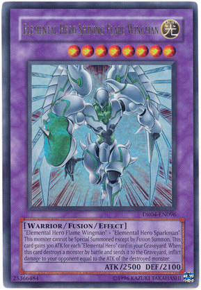 Elemental Hero Shining Flare Wingman [DR04-EN096] Ultra Rare | Devastation Store