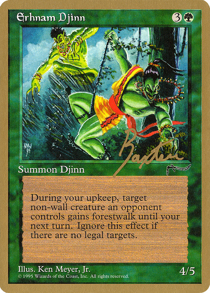 Erhnam Djinn (George Baxter) [Pro Tour Collector Set] | Devastation Store