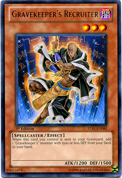 Gravekeeper's Recruiter [STBL-EN085] Rare | Devastation Store