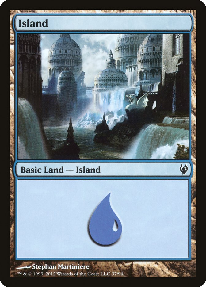 Island (37) [Duel Decks: Izzet vs. Golgari] | Devastation Store