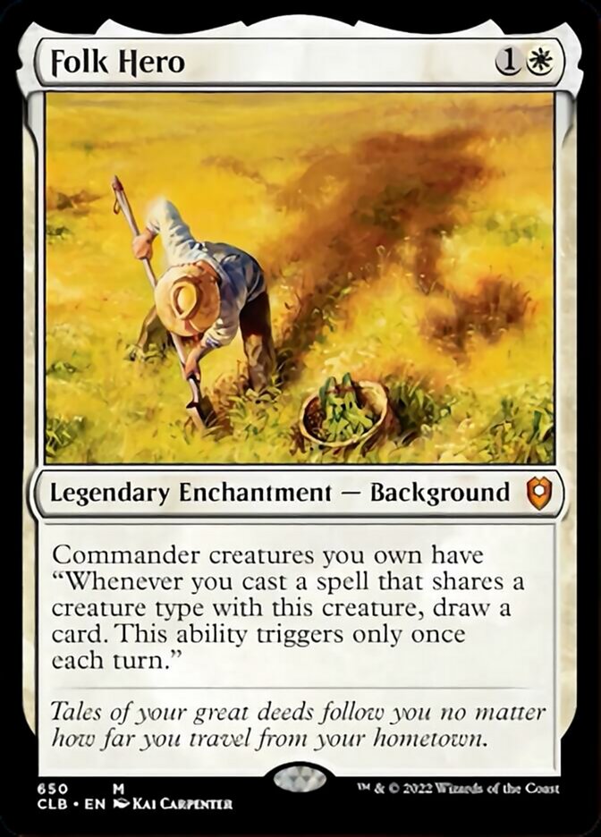 Folk Hero [Commander Legends: Battle for Baldur's Gate] | Devastation Store