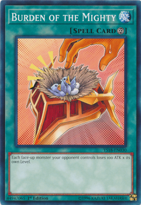 Burden of the Mighty [YS18-EN030] Common | Devastation Store