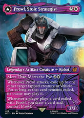 Prowl, Stoic Strategist // Prowl, Pursuit Vehicle (Shattered Glass) [Transformers] | Devastation Store