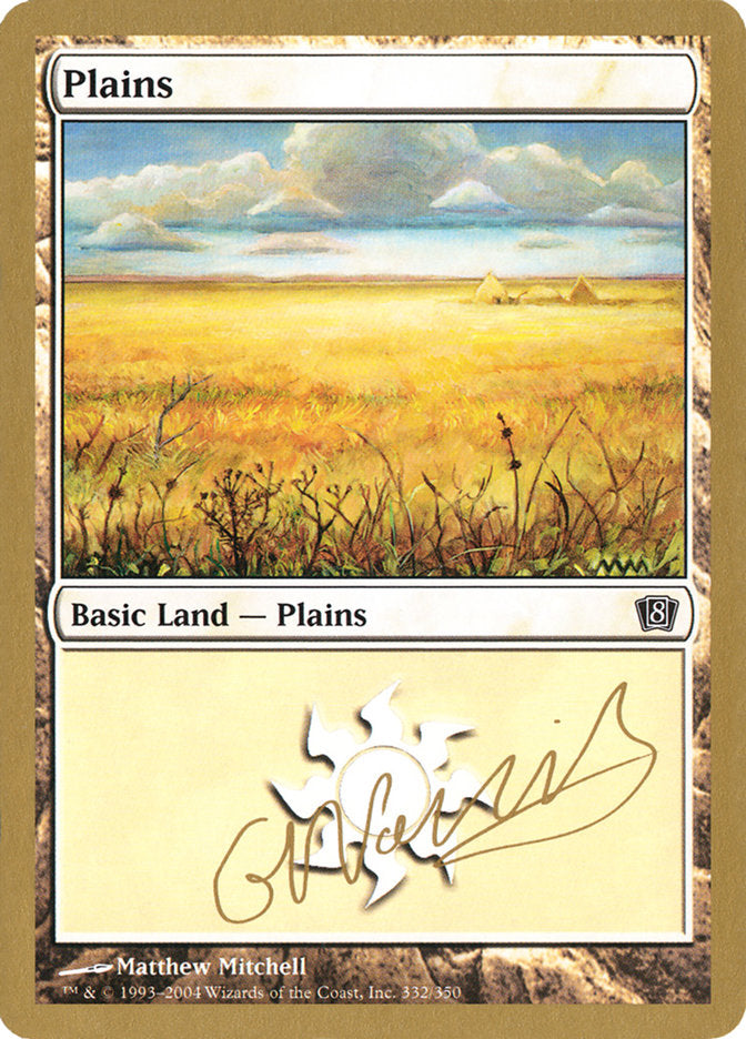 Plains (gn332) (Gabriel Nassif) [World Championship Decks 2004] | Devastation Store