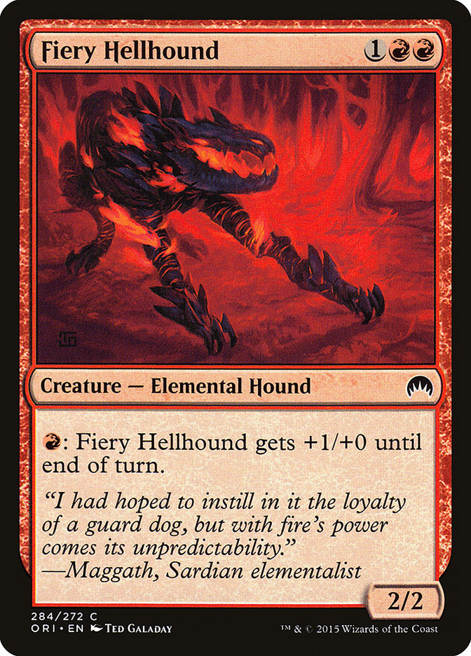Fiery Hellhound [Magic Origins] - Devastation Store | Devastation Store